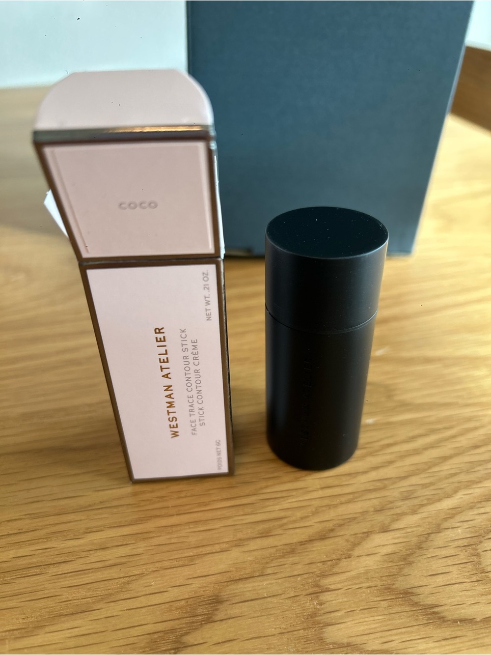 WESTMAN ATELIER Face Trace Contour Stick Coco - Cool Mocha Full Size NIB